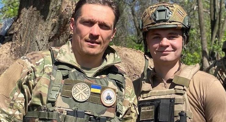 "Это прибавило мне мотивации": Усик рассказал о визите к украинским воинам на передовой