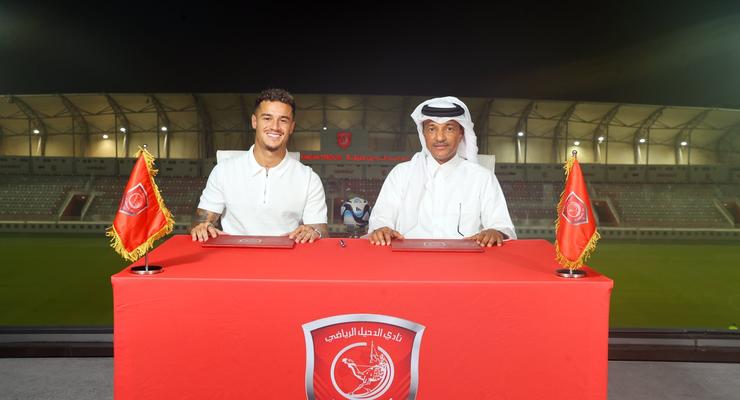 Катарский клуб объявил об аренде Коутиньо