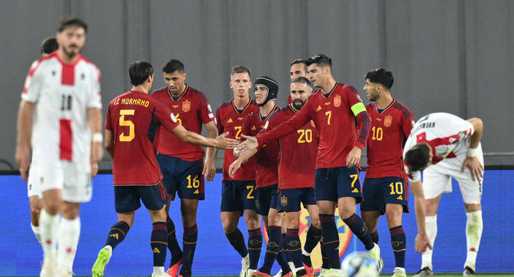 Испания уничтожила сборную Грузии в рамках отбора на Евро-2024