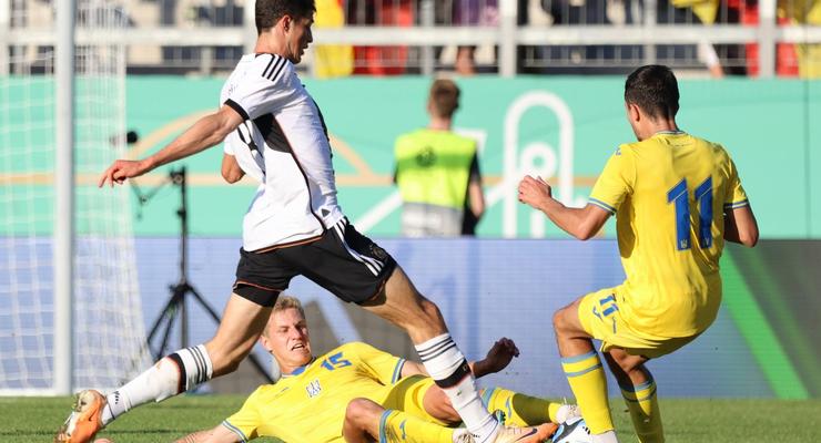 Сборная Украины U21 уступила в товарищеском матче ровесникам из Германии