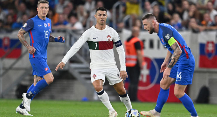 Португалия добыла минимальную победу над Словакией