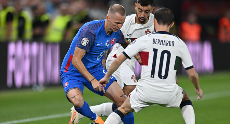 Словакия - Португалия 0:1 Видео гола и лучших моментов матча отбора Евро-2024