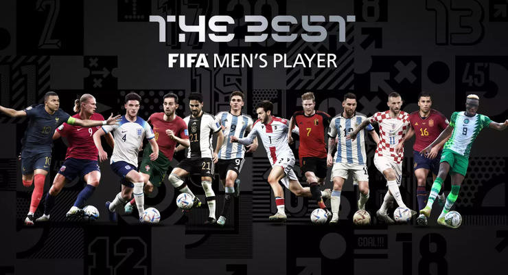 ФИФА огласила список игроков, номинированных на награду The Best