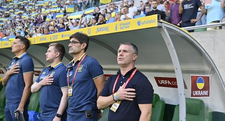 Ребров объявил состав сборной Украины на матчи квалификации Евро-2024