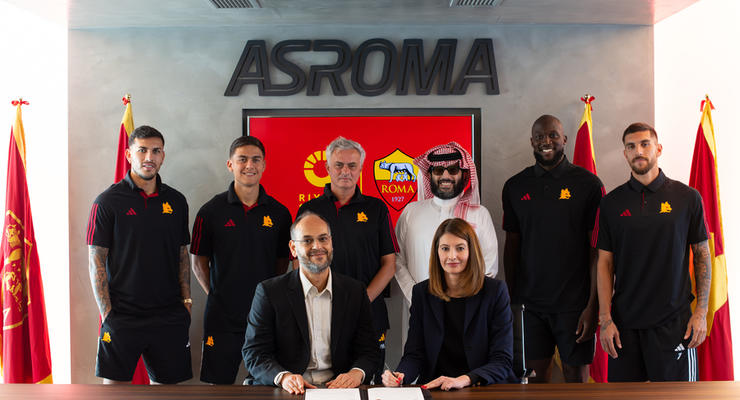 Рома заключила контракт с Riyadh Air: саудовская авиакомпания стала новым титульным спонсором клуба