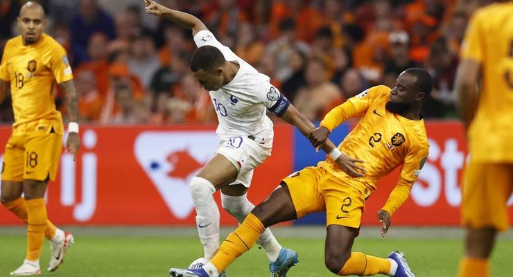 Мбаппе приносит Франции победу над Нидерландами в отборе на Евро-2024
