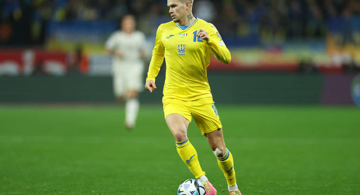 Арбитр не поставил пенальти на последних минутах матча Украина - Италия
