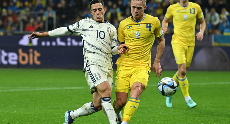 Сваток - лучший игрок Украины в матче против Италии по версии Sofascore