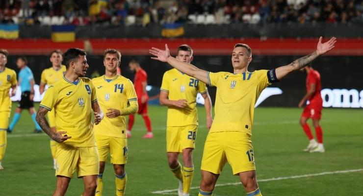 Бражко принес Украине U-21 минимальную победу над Азербайджаном в отборе на Евро-2025