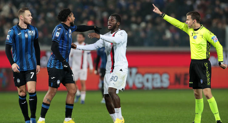 Аталанта обыграла Милан в драматическом матче Серии А
