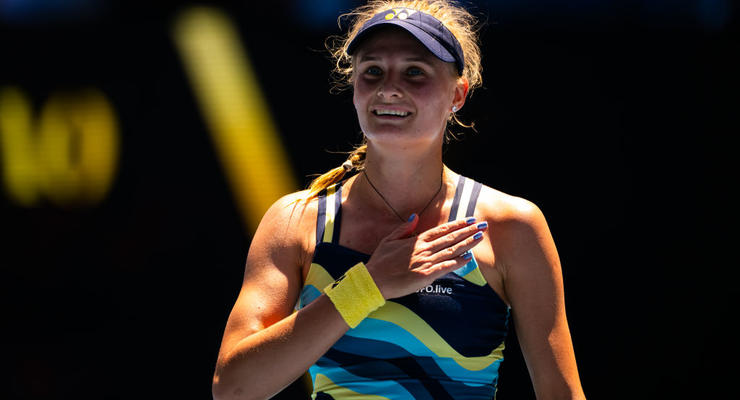 Ястремська знову залишила патріотичне послання після проходу в півфінал Australian Open-2024