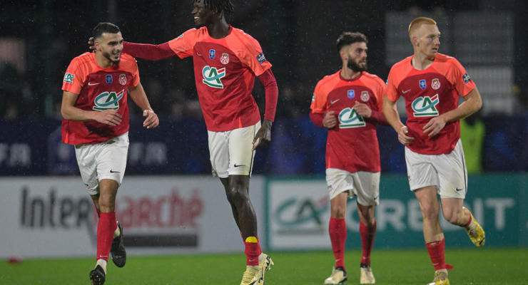 Клуб третьего французского дивизиона выбил Монако из кубка Франции