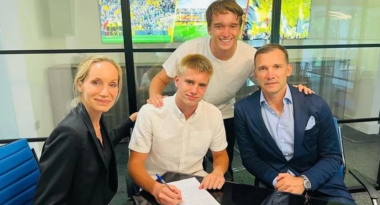 Сына Шевченко внесли в резервный список сборной Украины до 19 лет