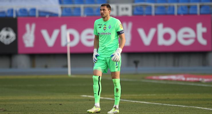 Бущан став п'ятим воротарем-капітаном Динамо за весь час Незалежності України