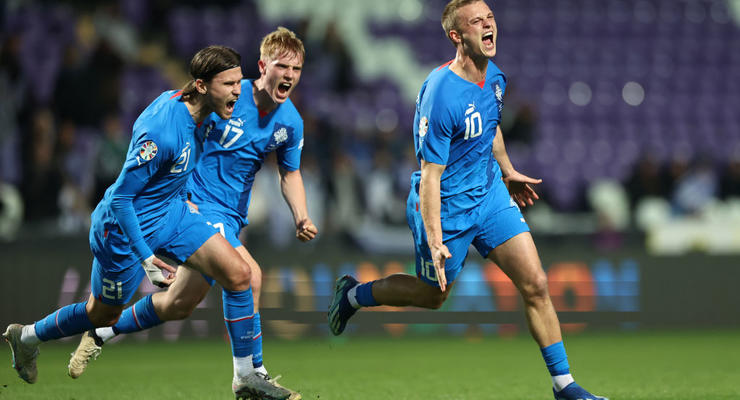 Ісландія розгромила Ізраїль у півфіналі плей-офф відбору на Євро-2024