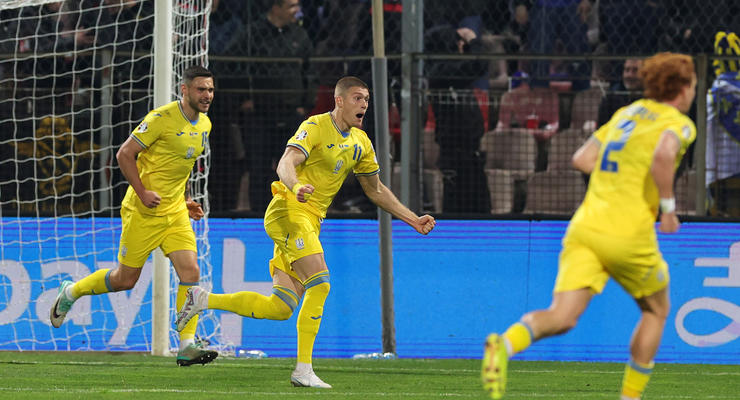 Босния и Герцеговина - Украина 1:2 видео голов и обзор матча полуфинала плей-офф Евро-2024
