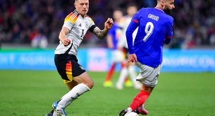 8 секунд на ассист от Крооса и гол Хавертца: Германия обыграла Францию в товарищеском матче