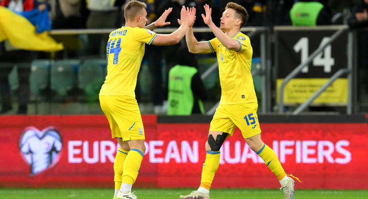Україна - Ісландія 2:1 відео голів та огляд матчу плей-офф відбору на Євро-2024