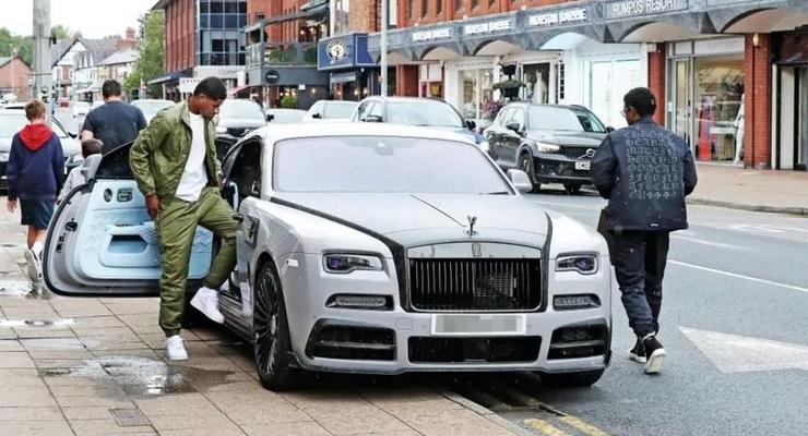 Британец хочет дорого перепродать деталь из разбитого Rolls-Royce Рашфорда