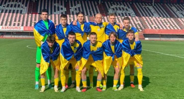 Сборная Украины U-17 обыграла Кипр в товарищеском матче