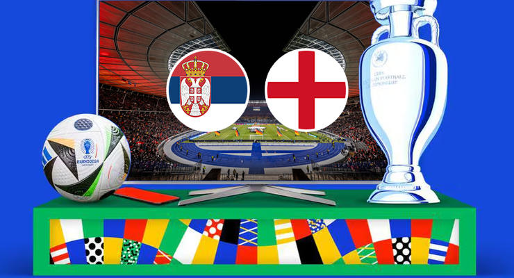 Сербія - Англія: онлайн-трансляція матчу Євро-2024