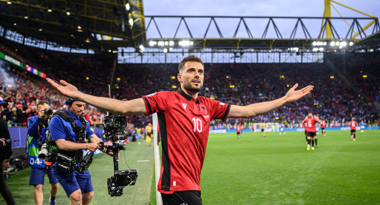 Албания забила самый быстрый гол в истории Евро