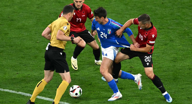 Италия добыла волевую победу над Албанией