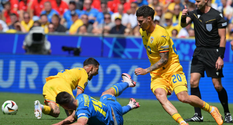 Румыния - Украина 3:0 видео голов и обзор матча Евро-2024