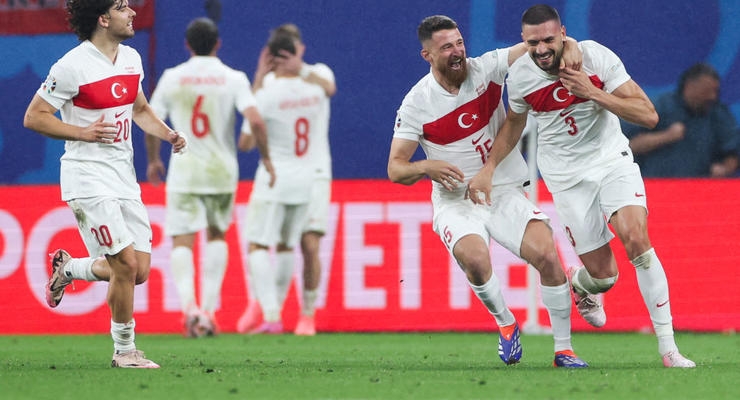 Турция сенсационно обыграла Австрию и вышла в четвертьфинал Евро-2024