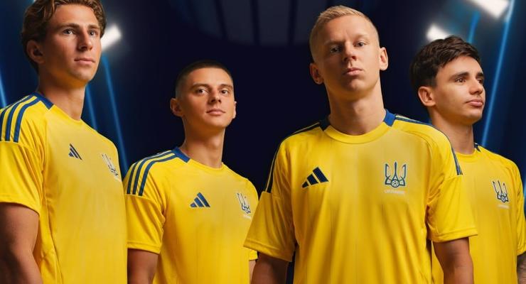 УАФ и adidas представили новую форму сборной Украины