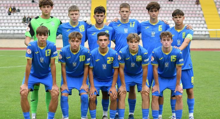 Украина победила на старте первого раунда отбора к Евро U-17, отыграв два мяча в матче с Косово