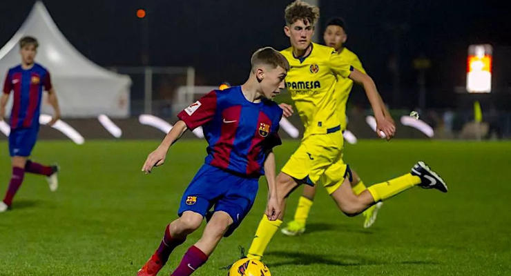 Игрок сборной Украины U-16 отметился голом за академию Барселоны