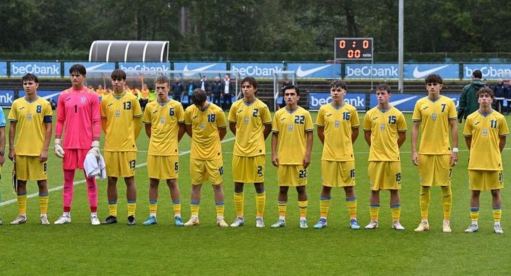 Сборная Украины U-17 обидно уступила лидерство в группе сверстникам из Бельгии