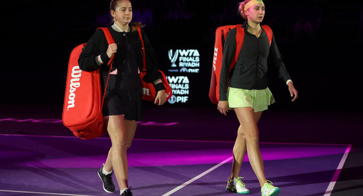 Киченок и Остапенко проиграли заключительный матч Итогового турнира WTA