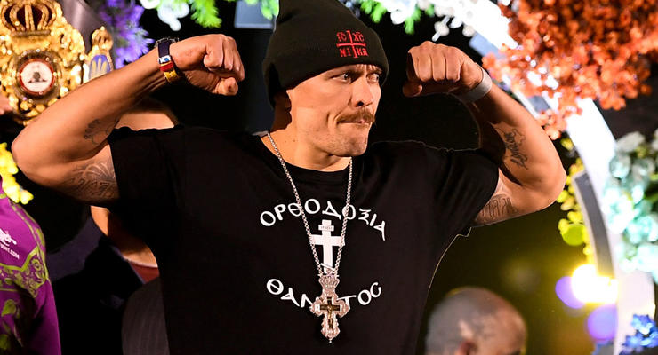 Усик отреагировал на рекордный вес Фьюри перед реваншем