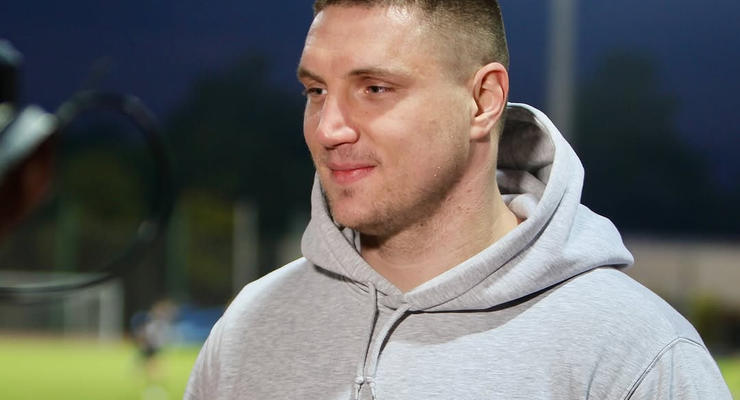 Известный украинский боксер посетил матч киевского Динамо