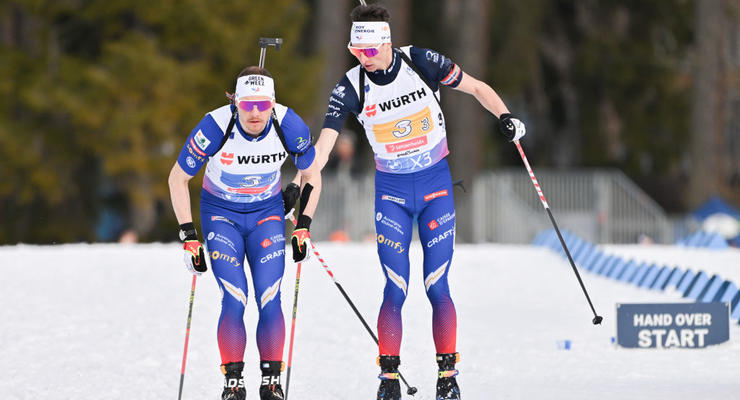Франция выиграла смешанную эстафету на чемпионате мира, Украина вошла в ТОП-10