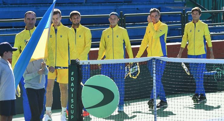 Украина узнала соперника по Второй Мировой группе Кубка Дэвиса